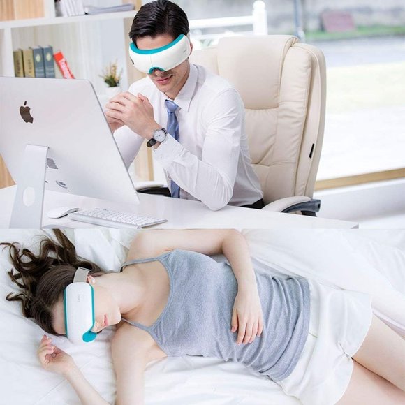 Breo iSee 3S Electric Eye Temple Massager with Air Pressure Music Vibration Heat - Picture 9 of 11